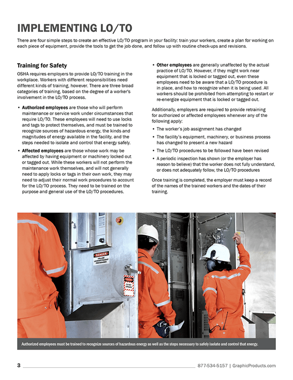 Lockout/Tagout Best Practice Guide | OSHA Compliance | DuraLabel