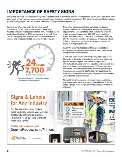 OSHA Safety Signs Best Practice Guide | OSHA Compliance | DuraLabel